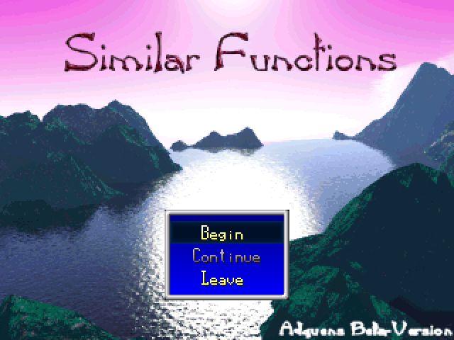 Title screen