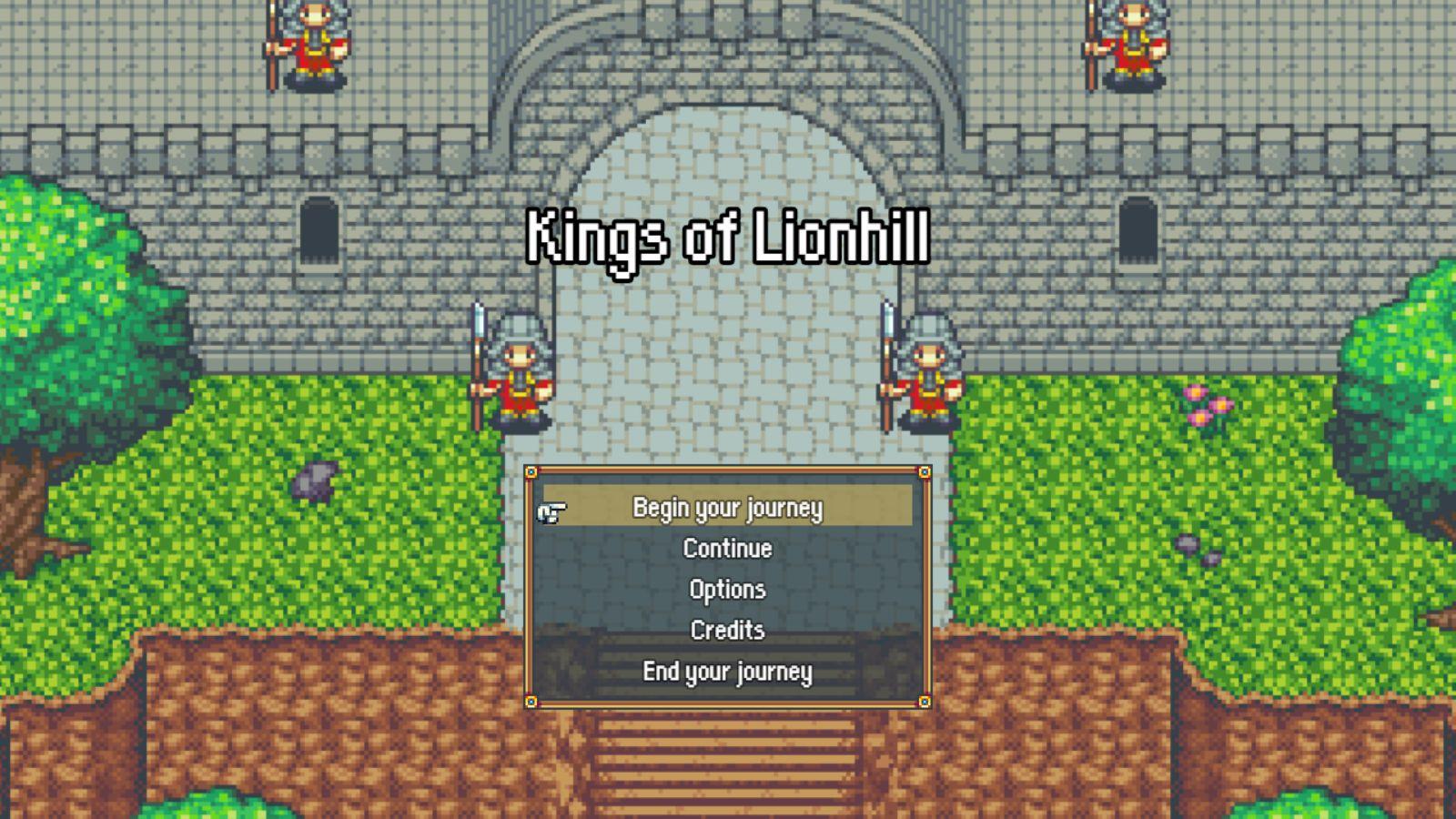 Title screen