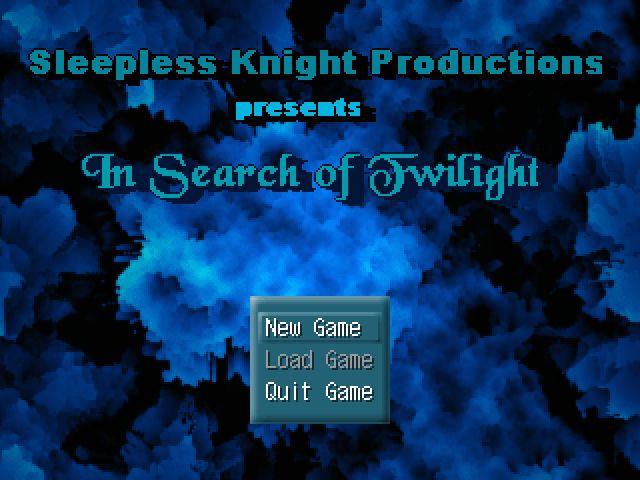 Title screen