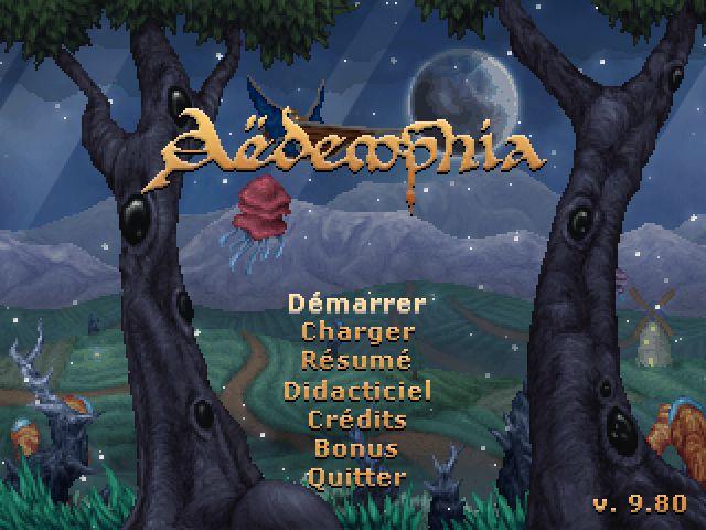 Title screen