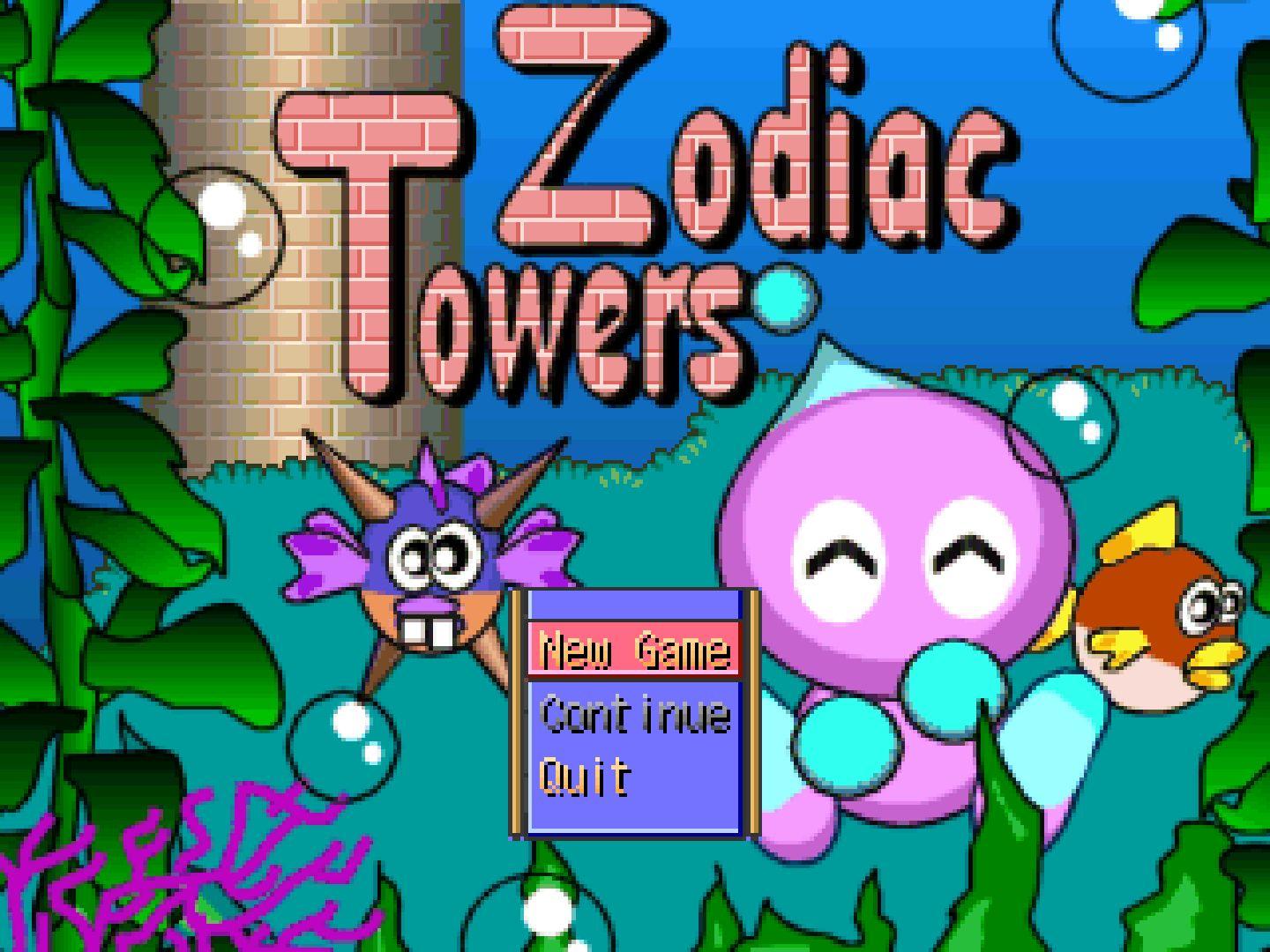 Title screen