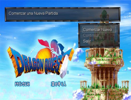 Title screen